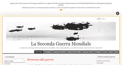 Desktop Screenshot of lasecondaguerramondiale.com